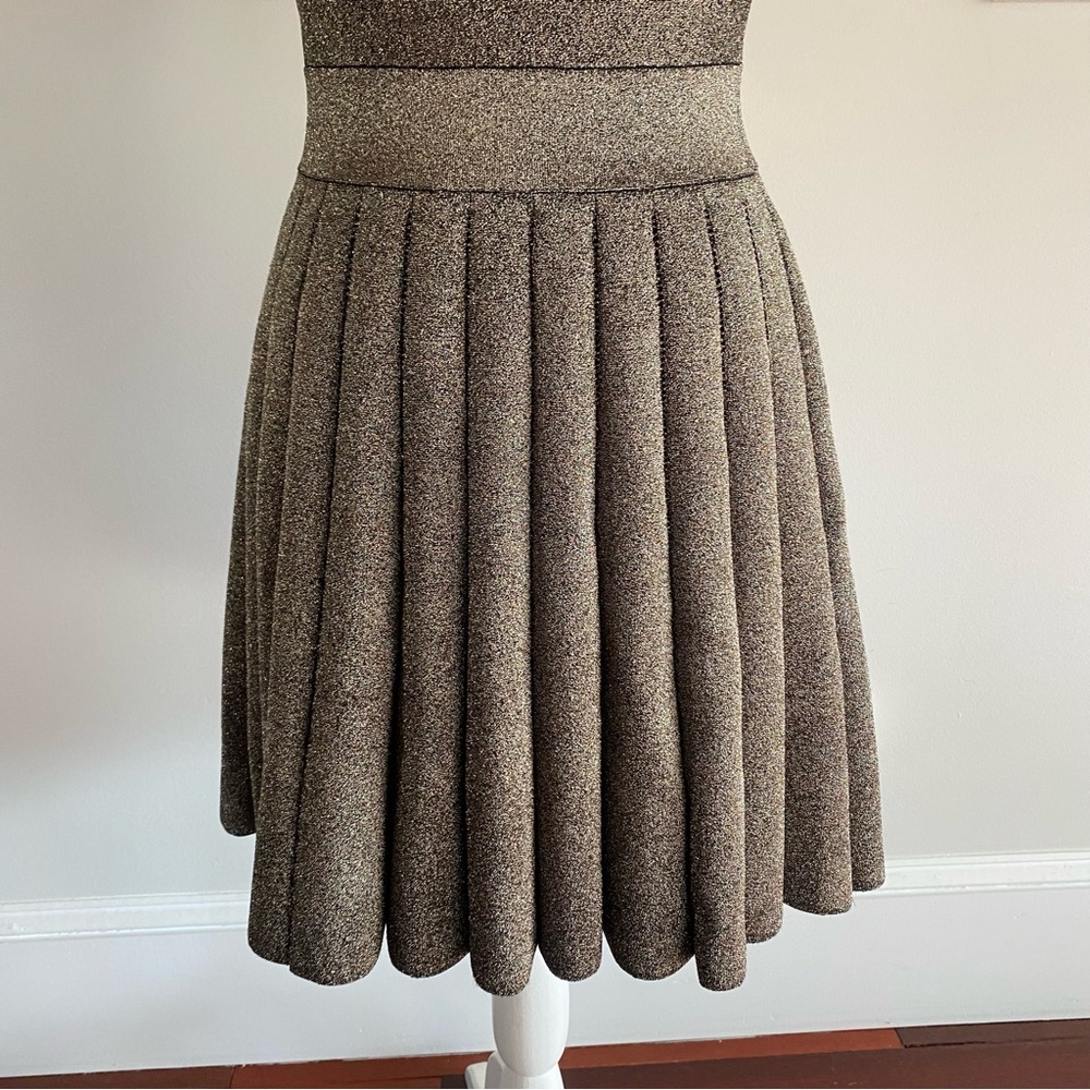 A.L.C x REVOLVE Metallic Gold Susana Dress NWT Medium - Picture 4 of 9